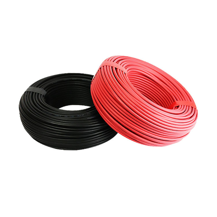 Photovoltaic Wire and Cable Red and Black Sheath